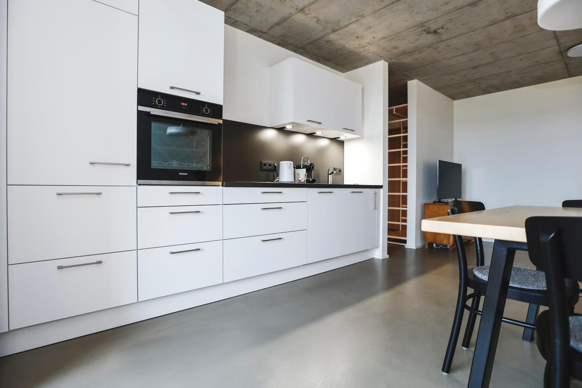 Boutique Apartments Lustenau Nachhaltige Kuehlung Ueber Erdsonde Und Fussbodenkuehlung Pokoj fotografie
