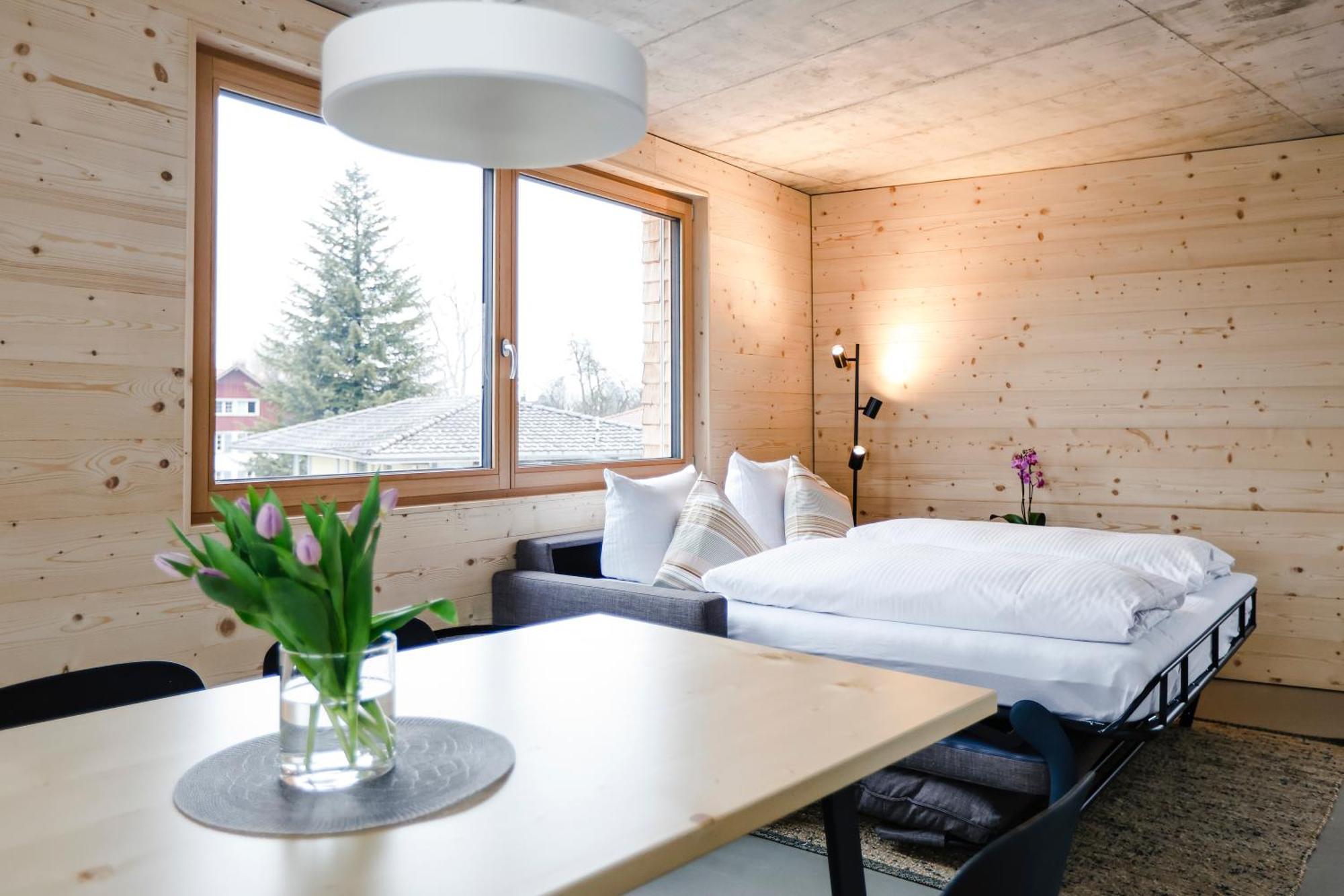 Boutique Apartments Lustenau Nachhaltige Kuehlung Ueber Erdsonde Und Fussbodenkuehlung Pokoj fotografie