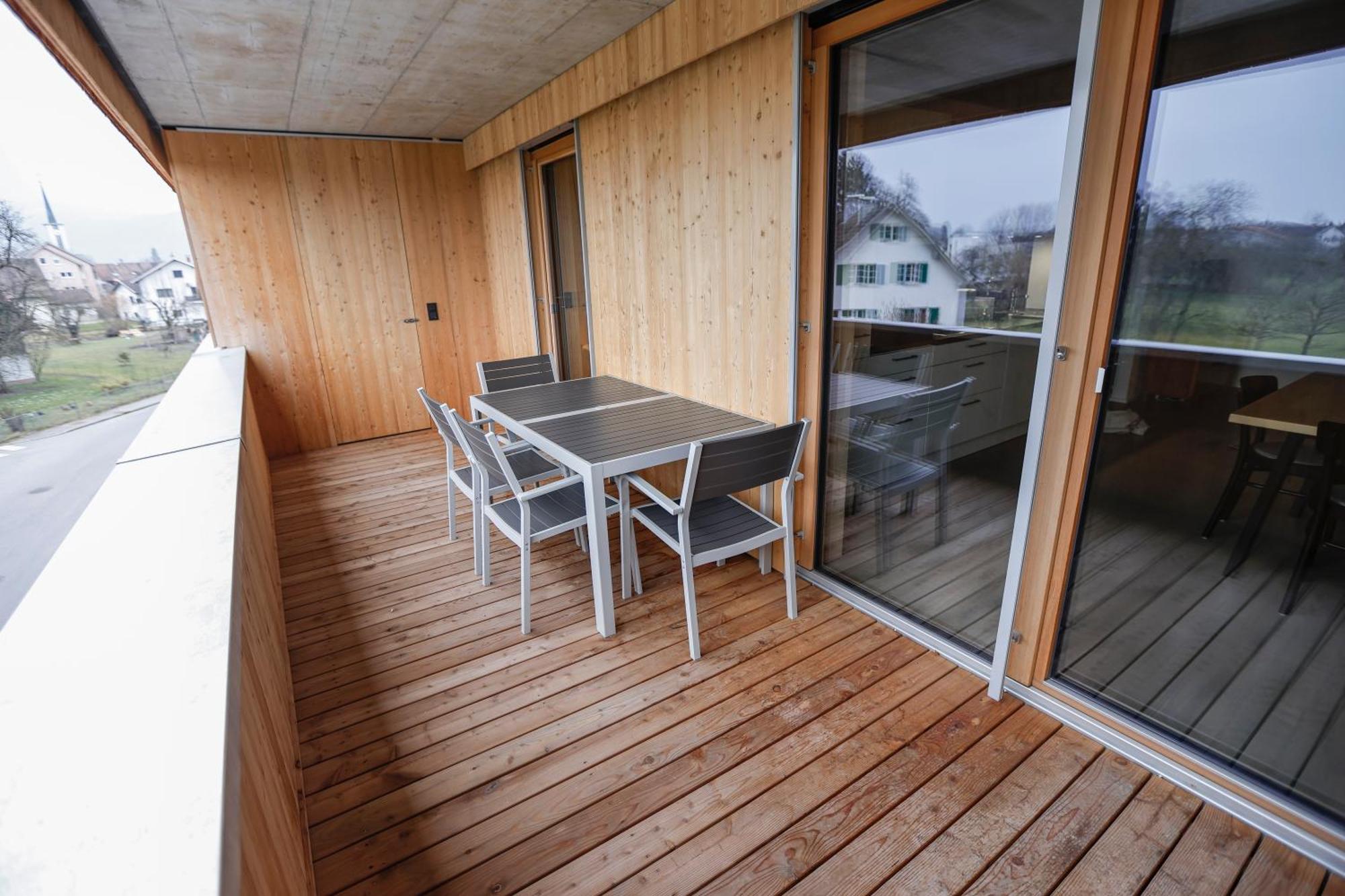 Boutique Apartments Lustenau Nachhaltige Kuehlung Ueber Erdsonde Und Fussbodenkuehlung Pokoj fotografie