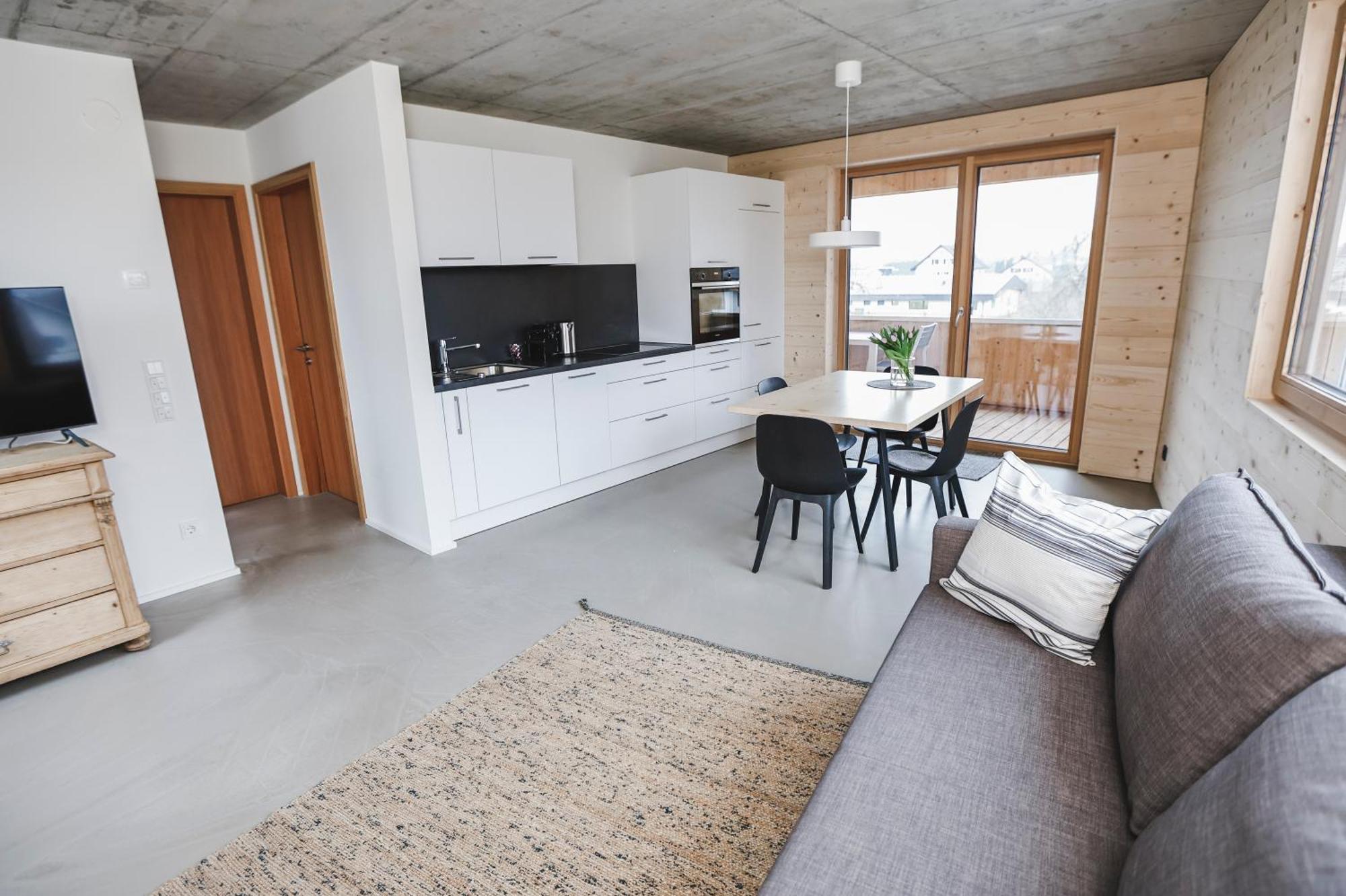 Boutique Apartments Lustenau Nachhaltige Kuehlung Ueber Erdsonde Und Fussbodenkuehlung Pokoj fotografie